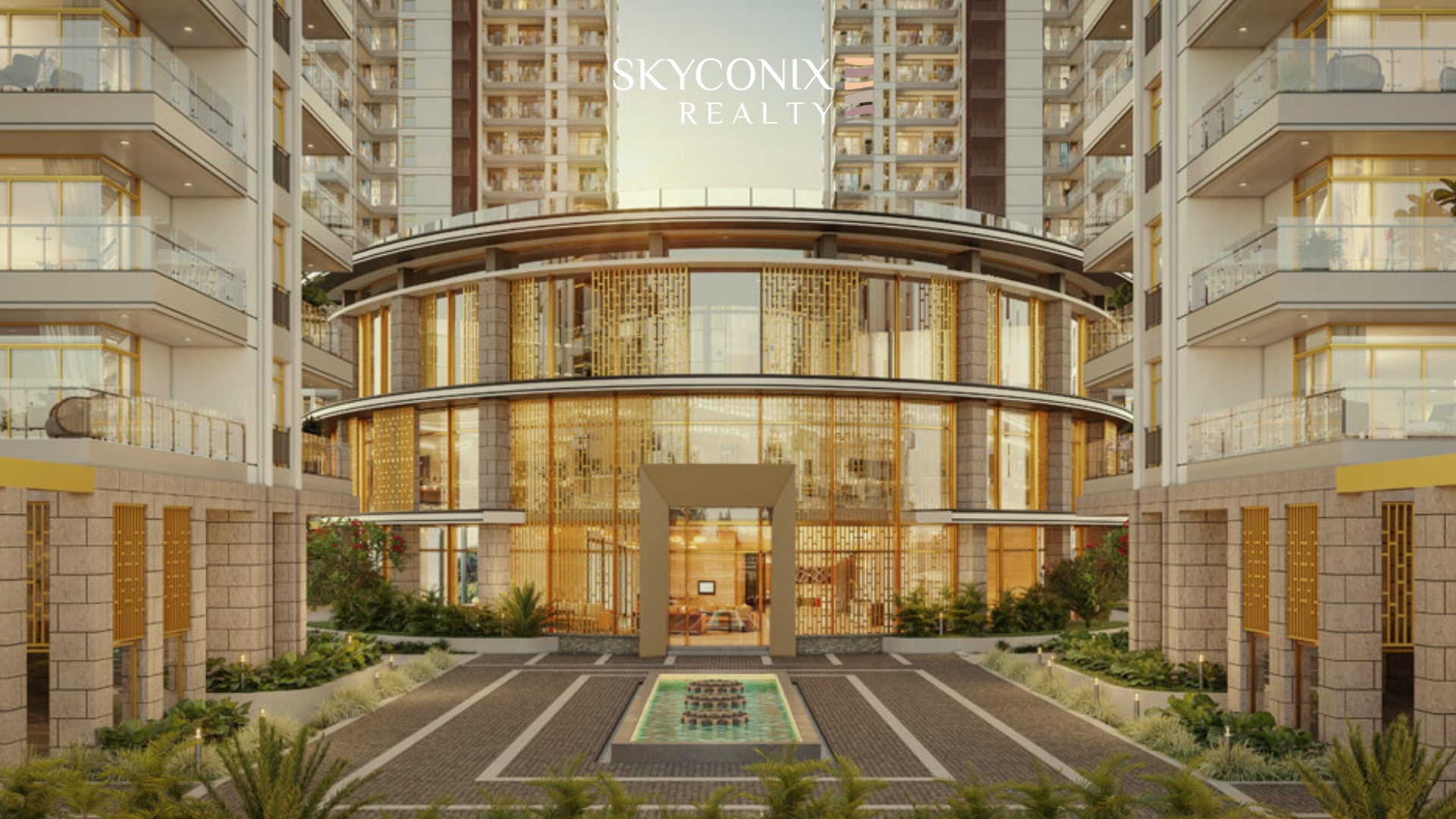 TARC Ishva Sector 63A Gurgaon luxury clubhouse façade with grand architectural design