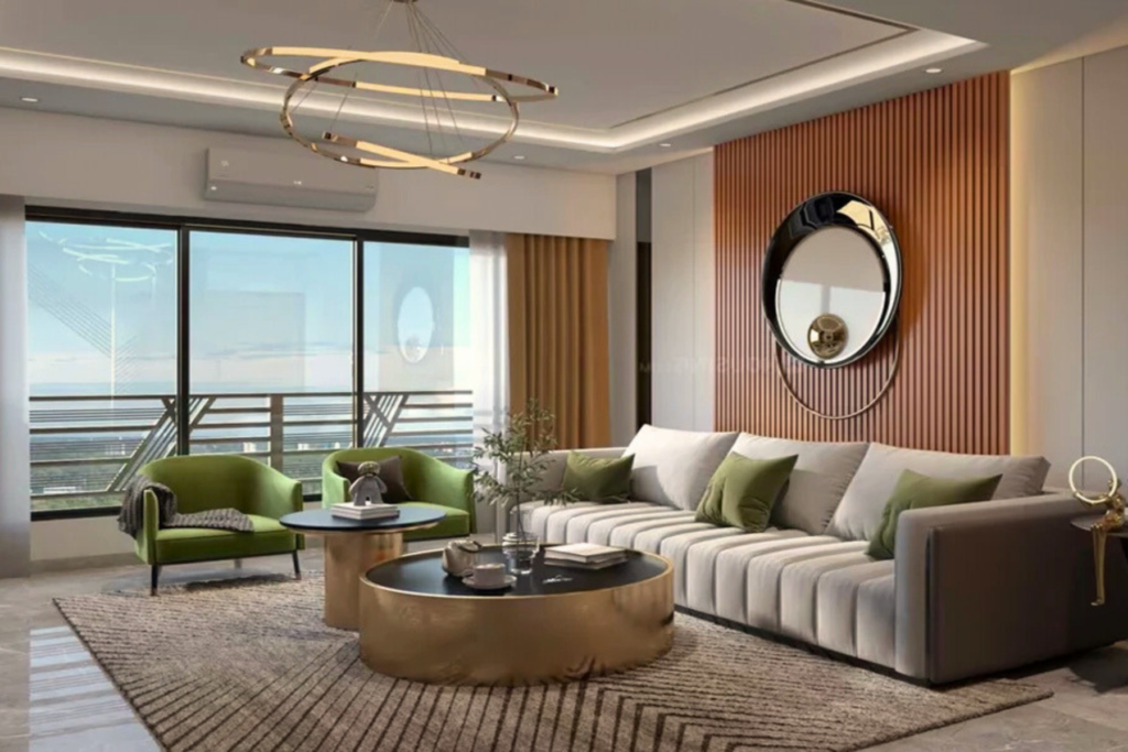 Oberoi 360 North Gurgaon grand entrance lobby ultra luxury residences