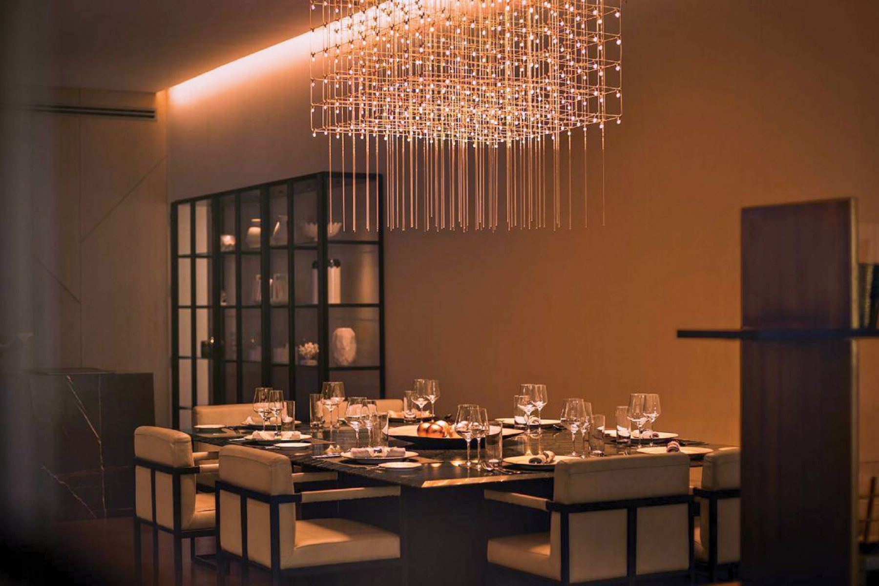 Oberoi 360 North Gurgaon Luxury Dining Room At Ultra Luxury Apartments